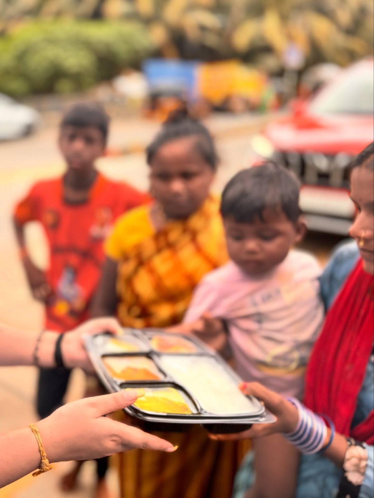 Ann-Vastra Seva distribution drive